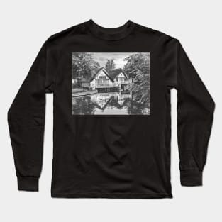 Goring on Thames Boathouses Long Sleeve T-Shirt